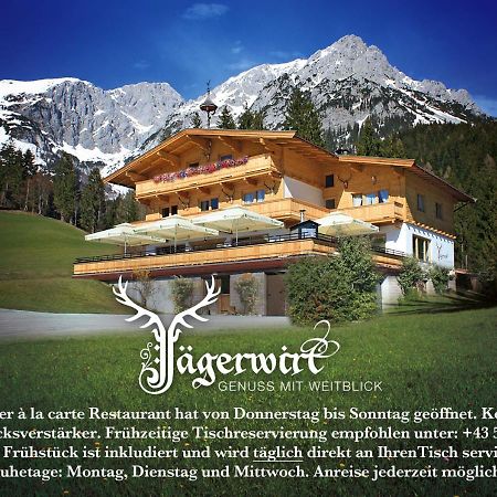 Boutique-Pension Jaegerwirt Scheffau am Wilden Kaiser Exteriér fotografie