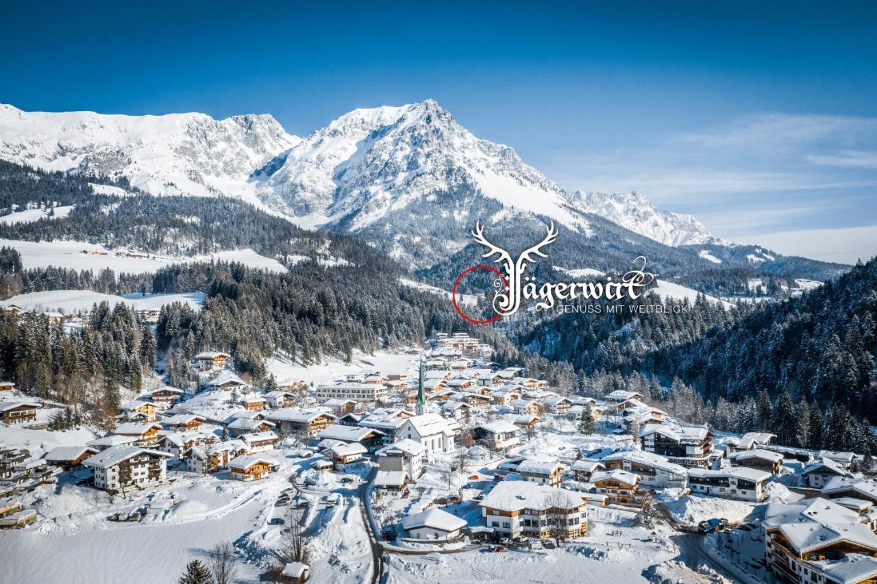 Boutique-Pension Jaegerwirt Scheffau am Wilden Kaiser Exteriér fotografie