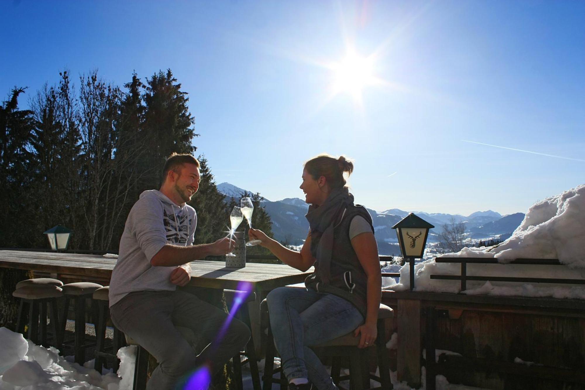 Boutique-Pension Jaegerwirt Scheffau am Wilden Kaiser Exteriér fotografie